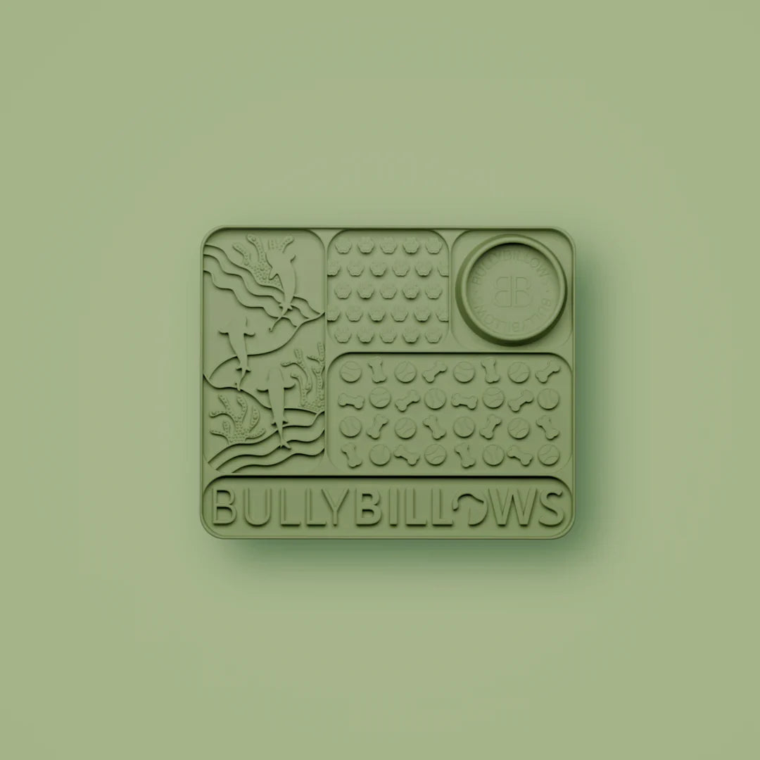 MOXEN 漠尋 犬用裝備商品照-Licking Munch Mat®|舒緩舔食墊-綠#顏色_綠