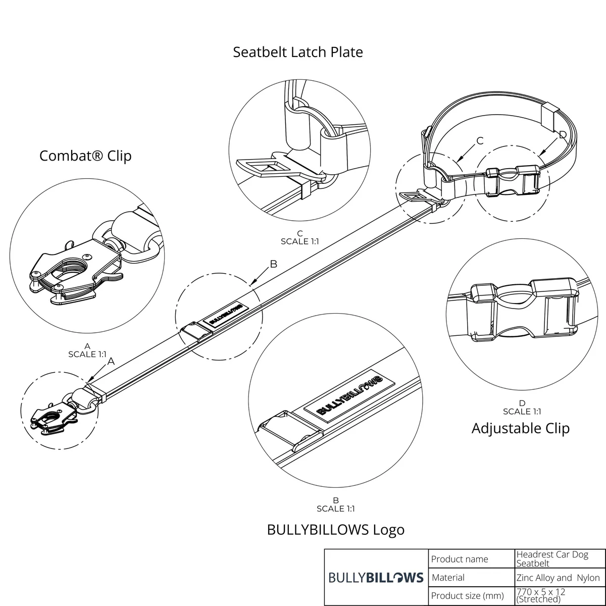 Trip Seatbelt 通勤安全帶