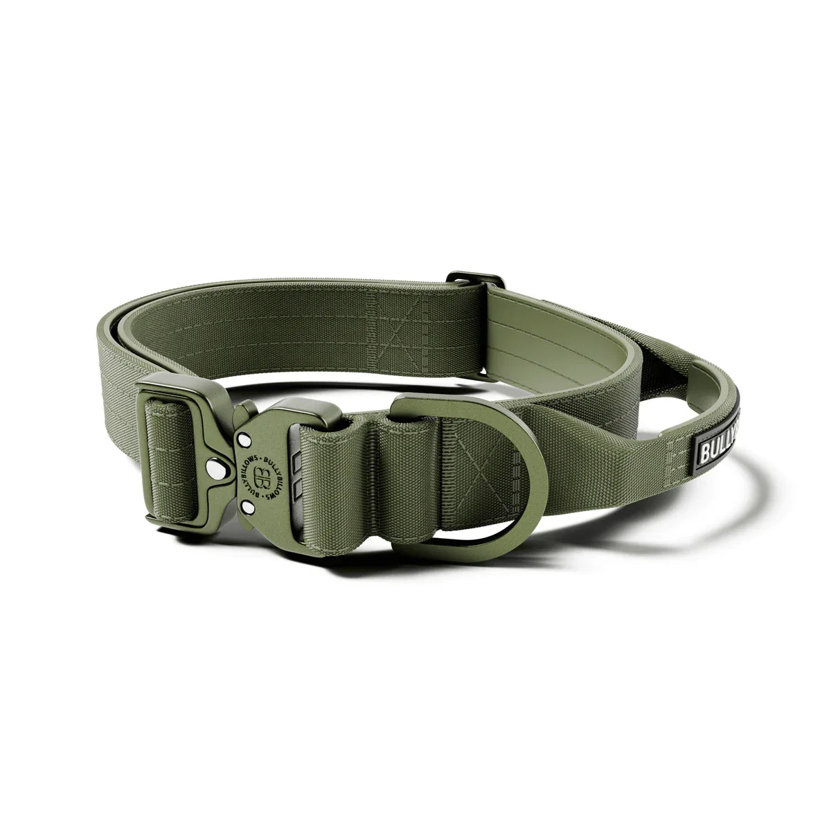 MOXEN 漠尋 犬用項圈商品照-4cm LIGHTER COLLAR|輕量項圈-軍綠#顏色_軍綠