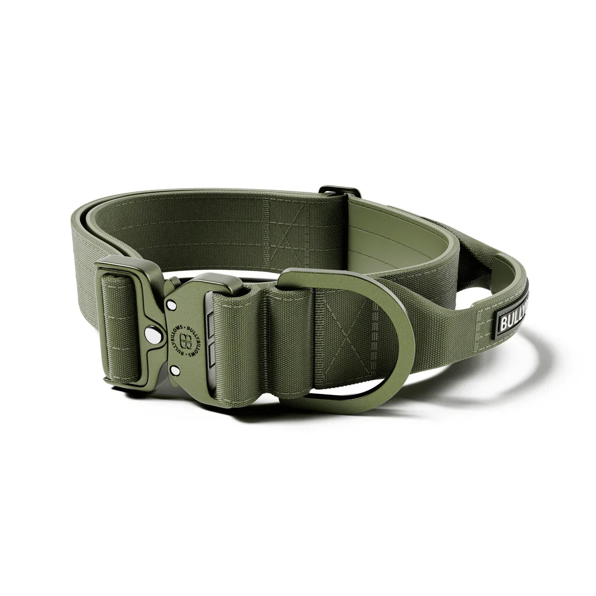 MOXEN 漠尋 犬用項圈商品照-5cm LIGHTER COLLAR|輕量項圈-軍綠#顏色_軍綠