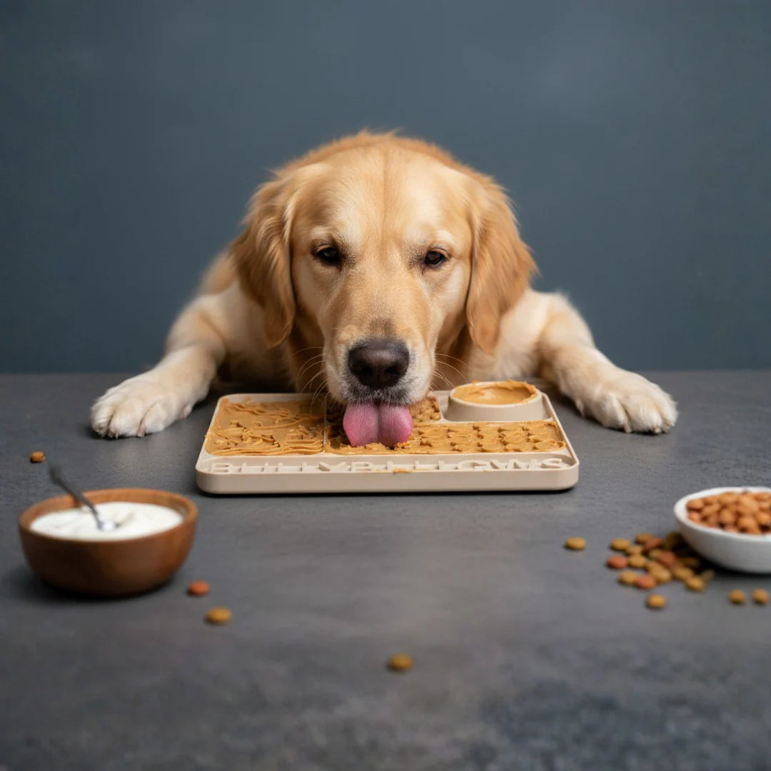 Licking Munch Mat®｜舒緩舔食墊－沙