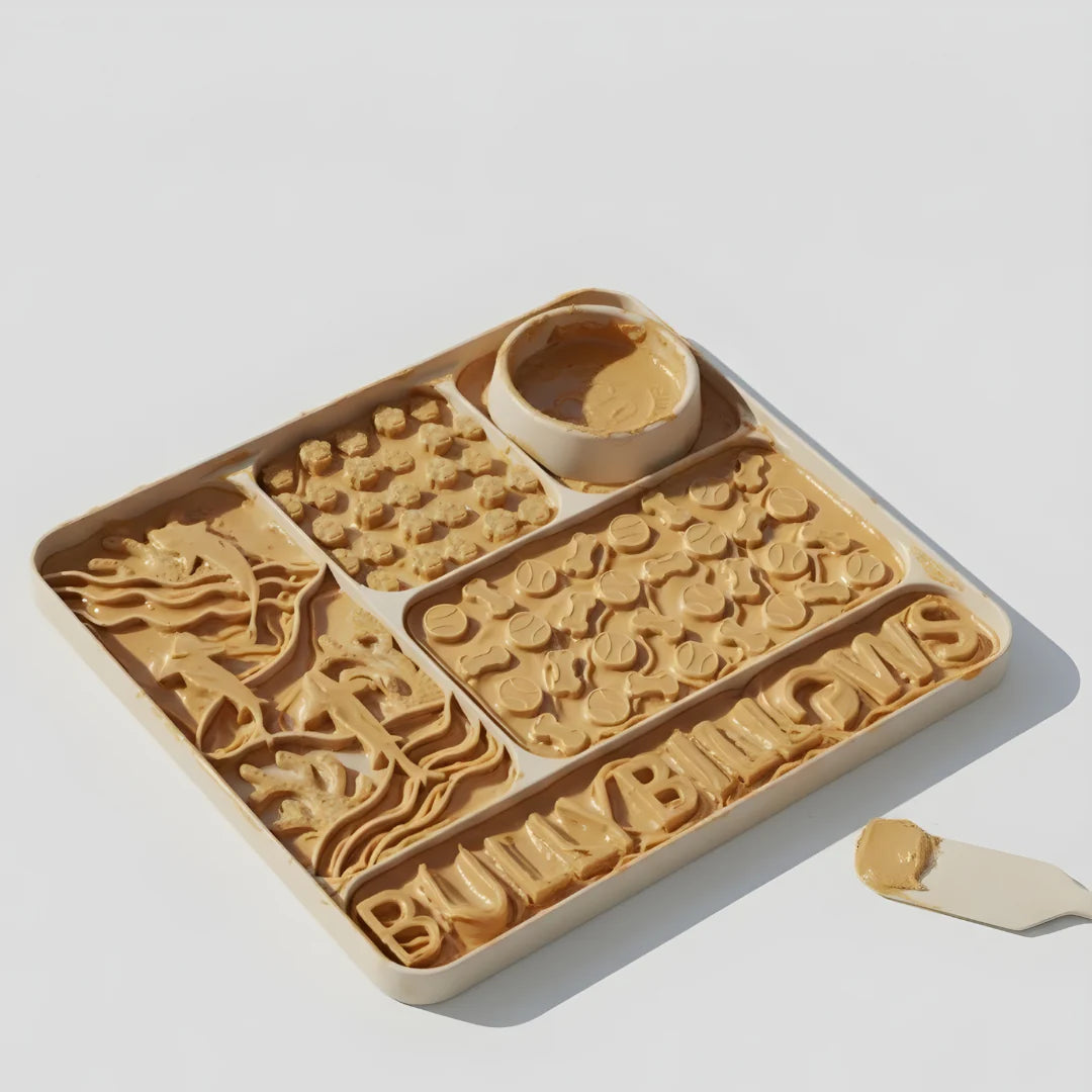 Licking Munch Mat®｜舒緩舔食墊－沙