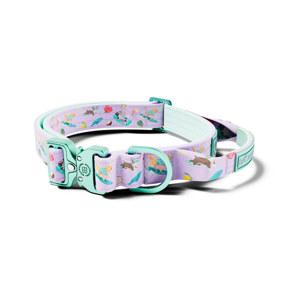 MOXEN 漠尋 犬用項圈商品照－2.5 Lighter Collar｜輕量項圈－BalmyBillows Purple#顏色_BalmyBillows Purple