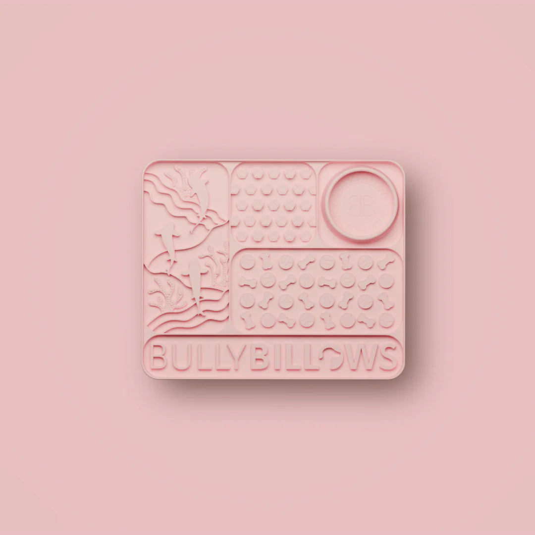 Licking Munch Mat®｜舒緩舔食墊－粉