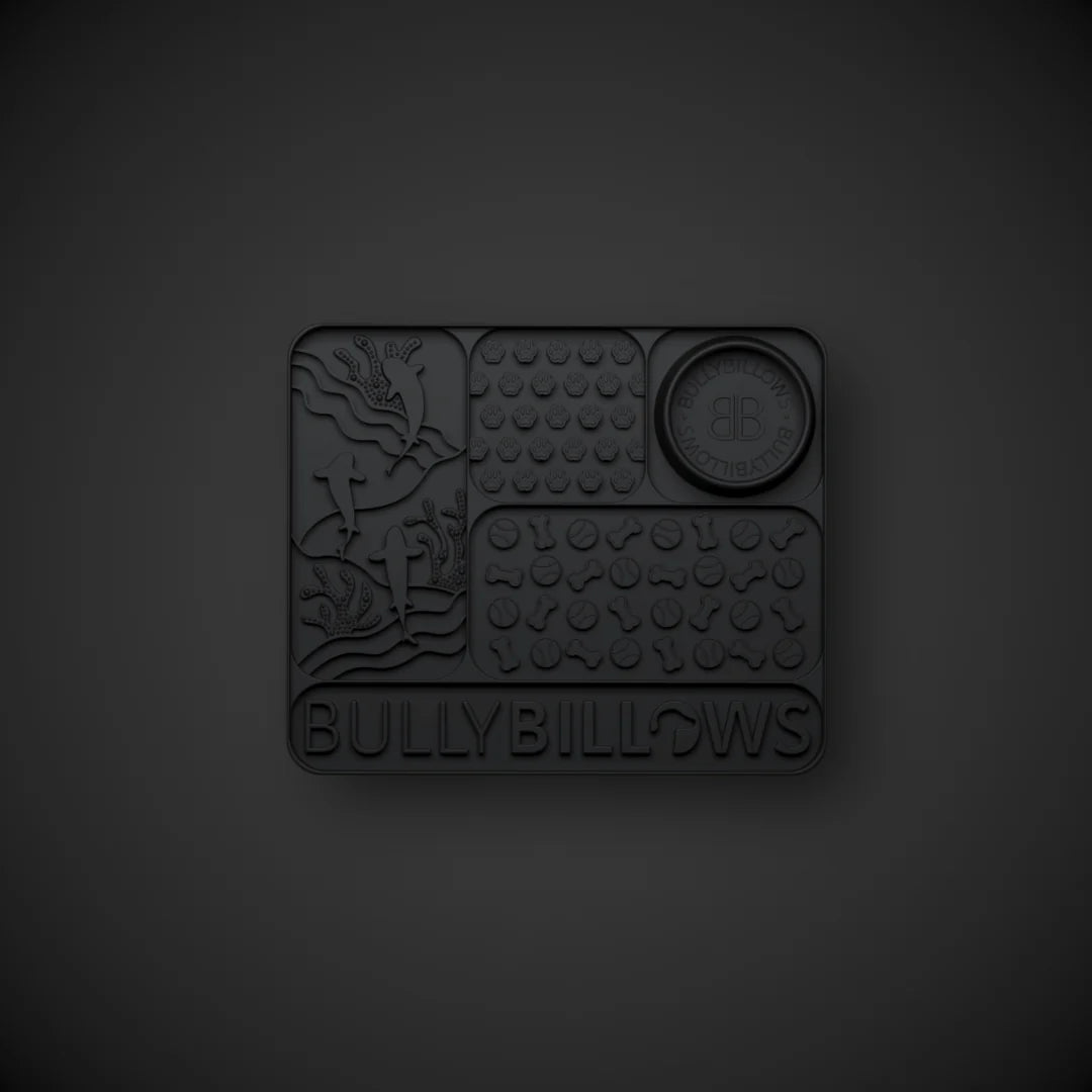 Licking Munch Mat®｜舒緩舔食墊－黑