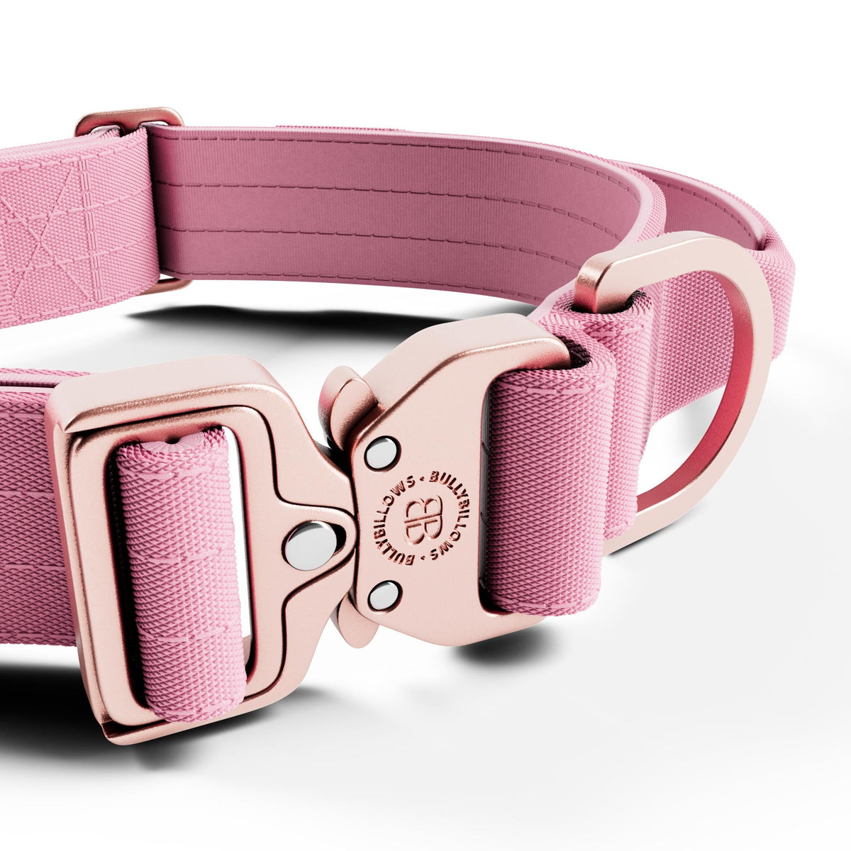 MOXEN 漠尋 犬用項圈商品照－4cm LIGHTER COLLAR｜輕量項圈－粉 細節#顏色_粉
