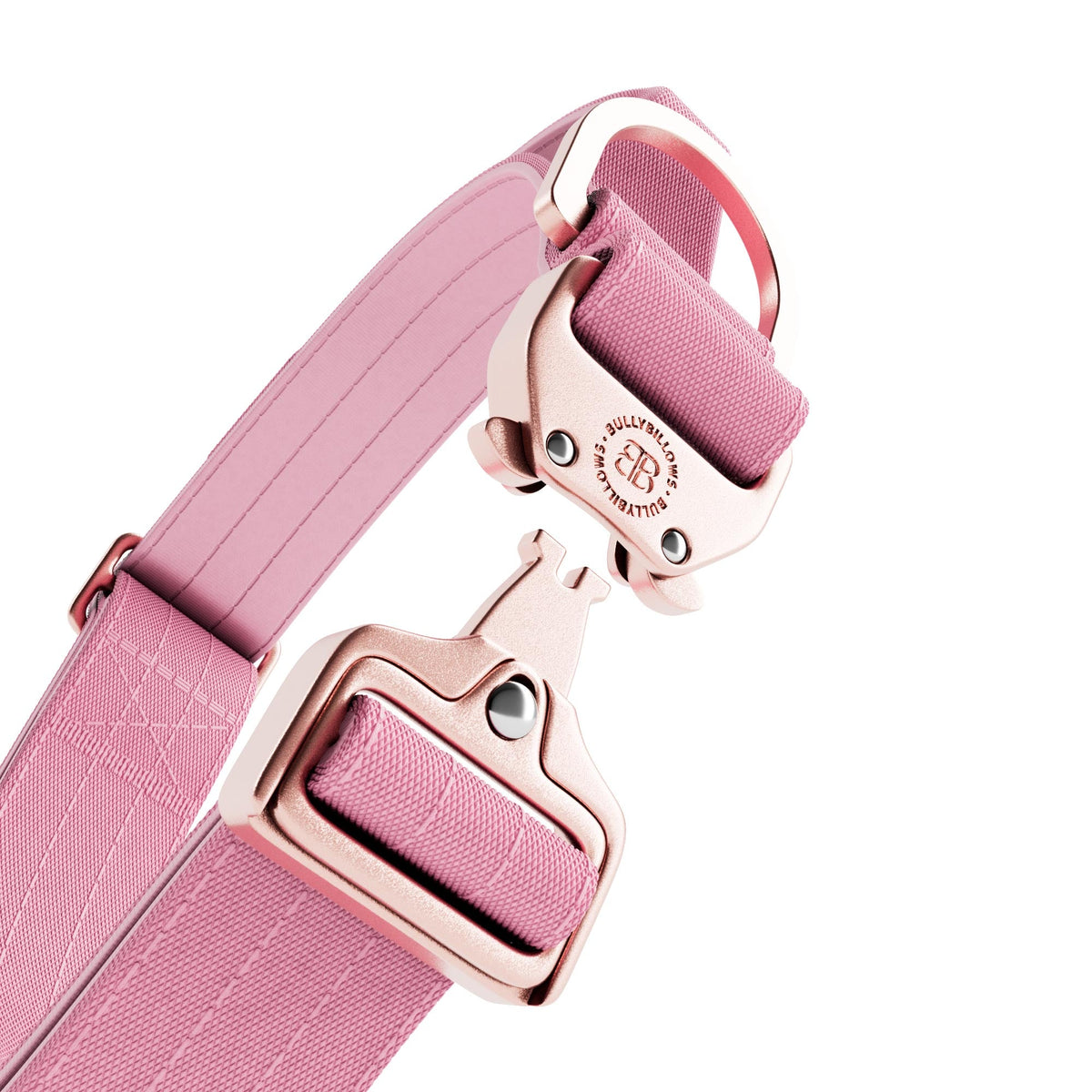MOXEN 漠尋 犬用項圈商品照－4cm LIGHTER COLLAR｜輕量項圈－粉 細節#顏色_粉