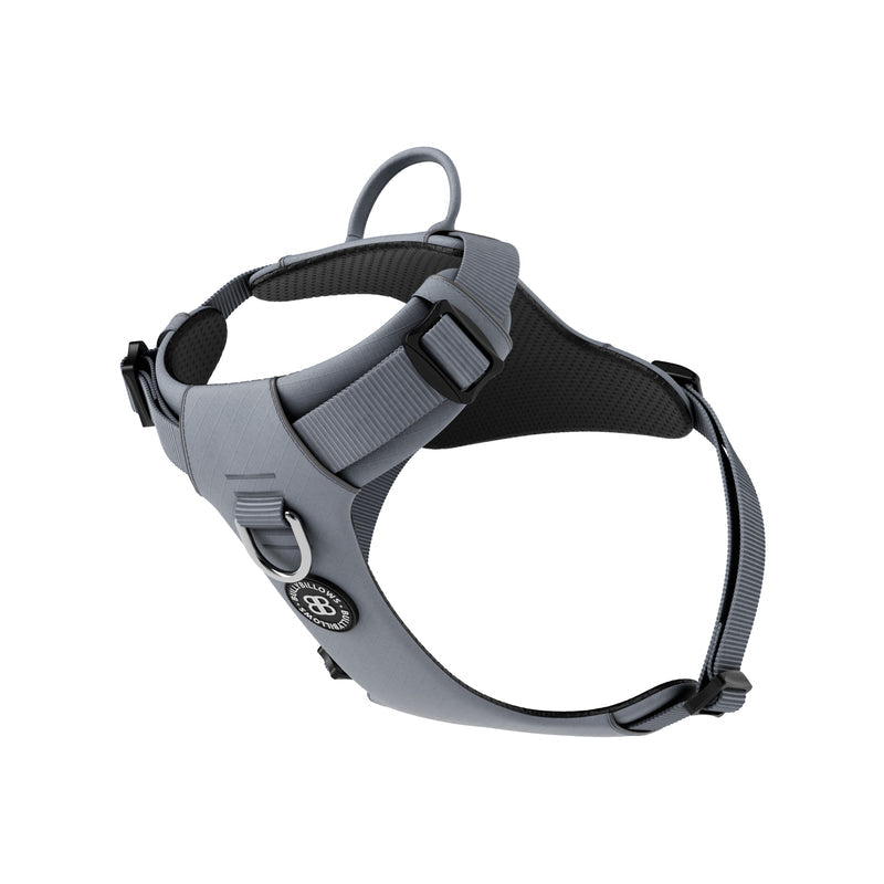 MOXEN 漠尋 犬用胸背商品照－Air Mesh Harness｜羽量氣學胸背－灰#顏色_灰