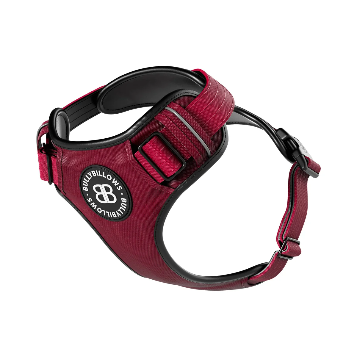 MOXEN 漠尋 犬用胸背商品照－Comfort Harness｜舒適胸背－酒紅#顏色_酒紅
