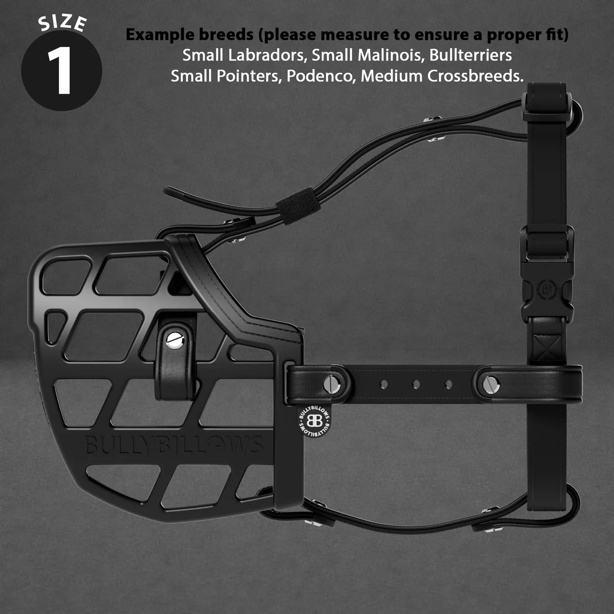 Premium Muzzles V2｜防護口罩－黑