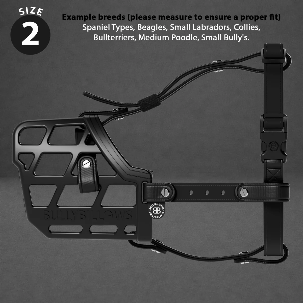 Premium Muzzles V2｜防護口罩－黑