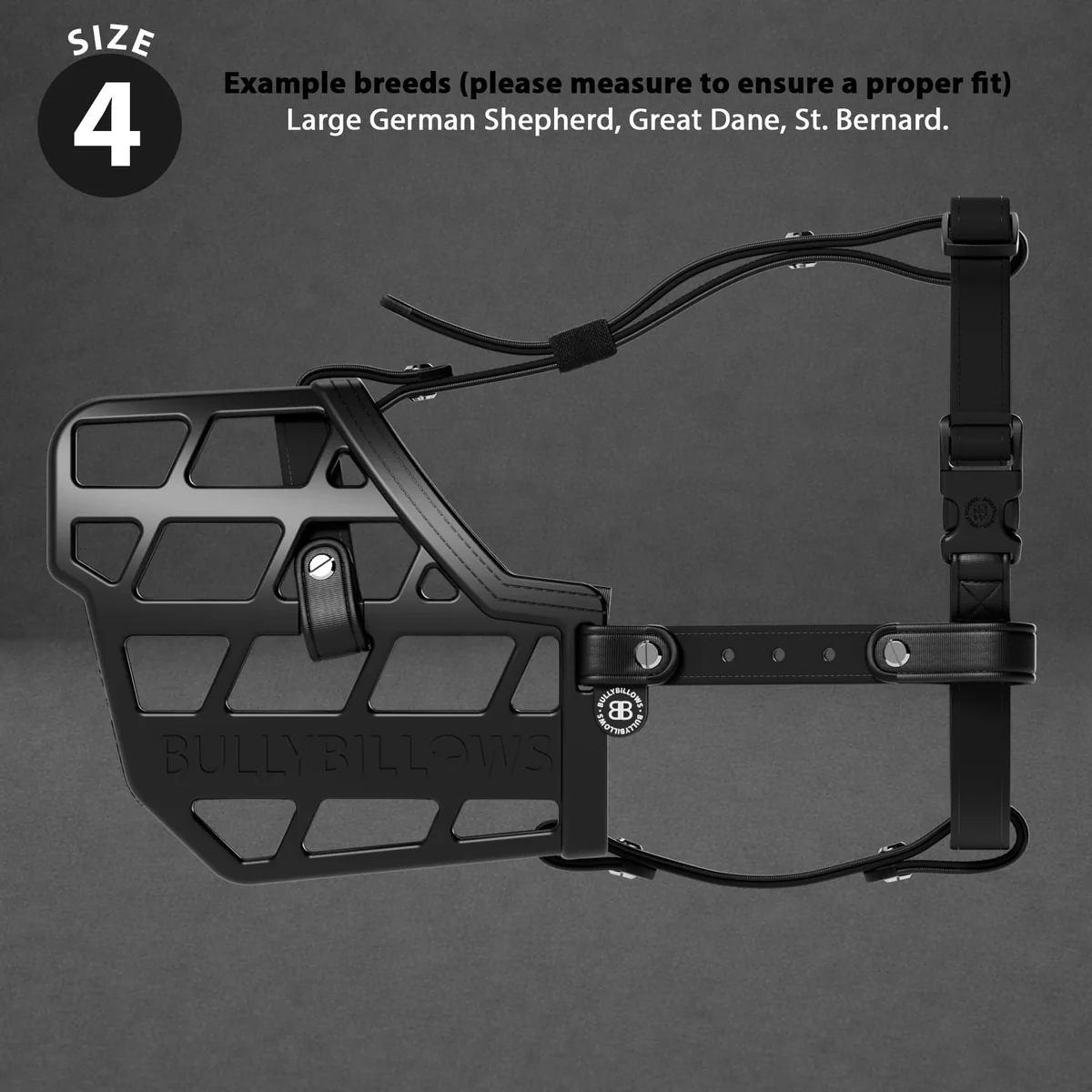 Premium Muzzles V2｜防護口罩－黑