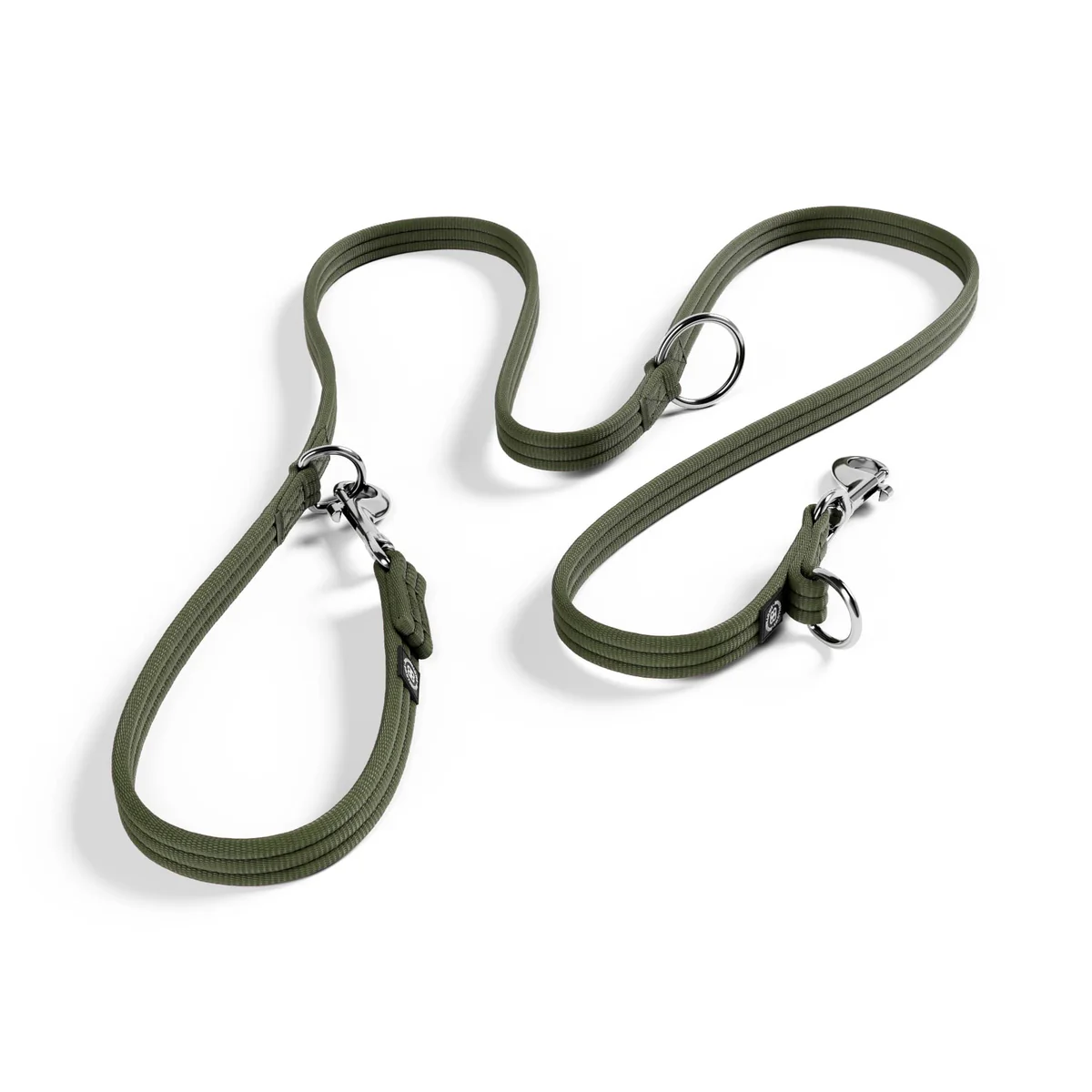 MOXEN 漠尋 犬用牽繩商品照－2m Versatile Lead｜多功能牽繩－軍綠#顏色_軍綠