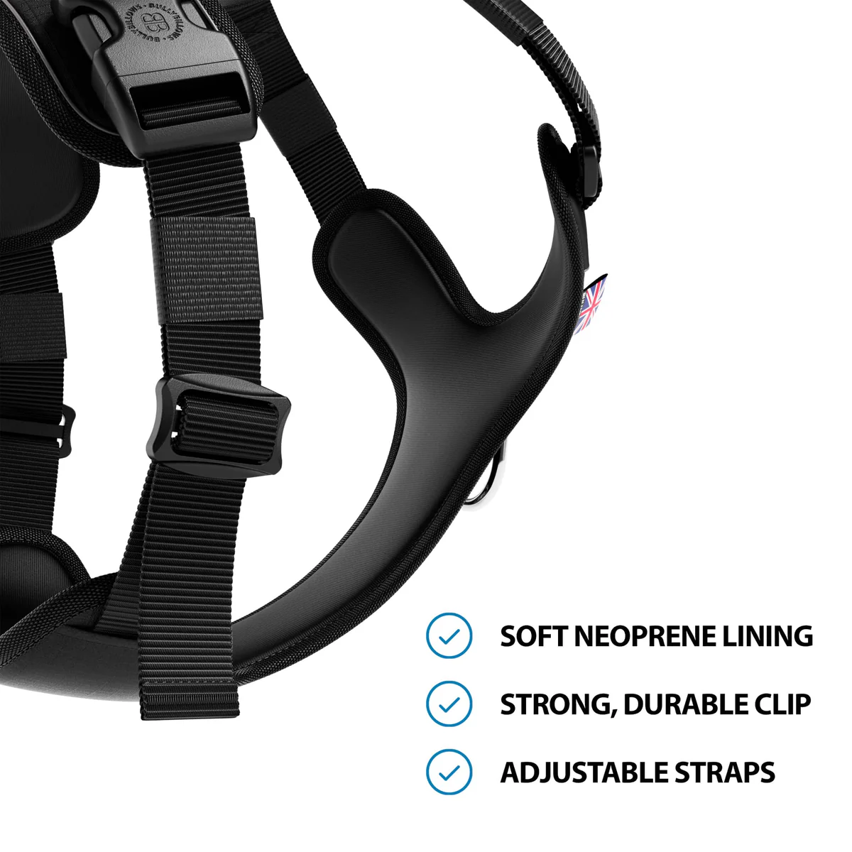 Hurricane Harness｜颶風胸背－灰