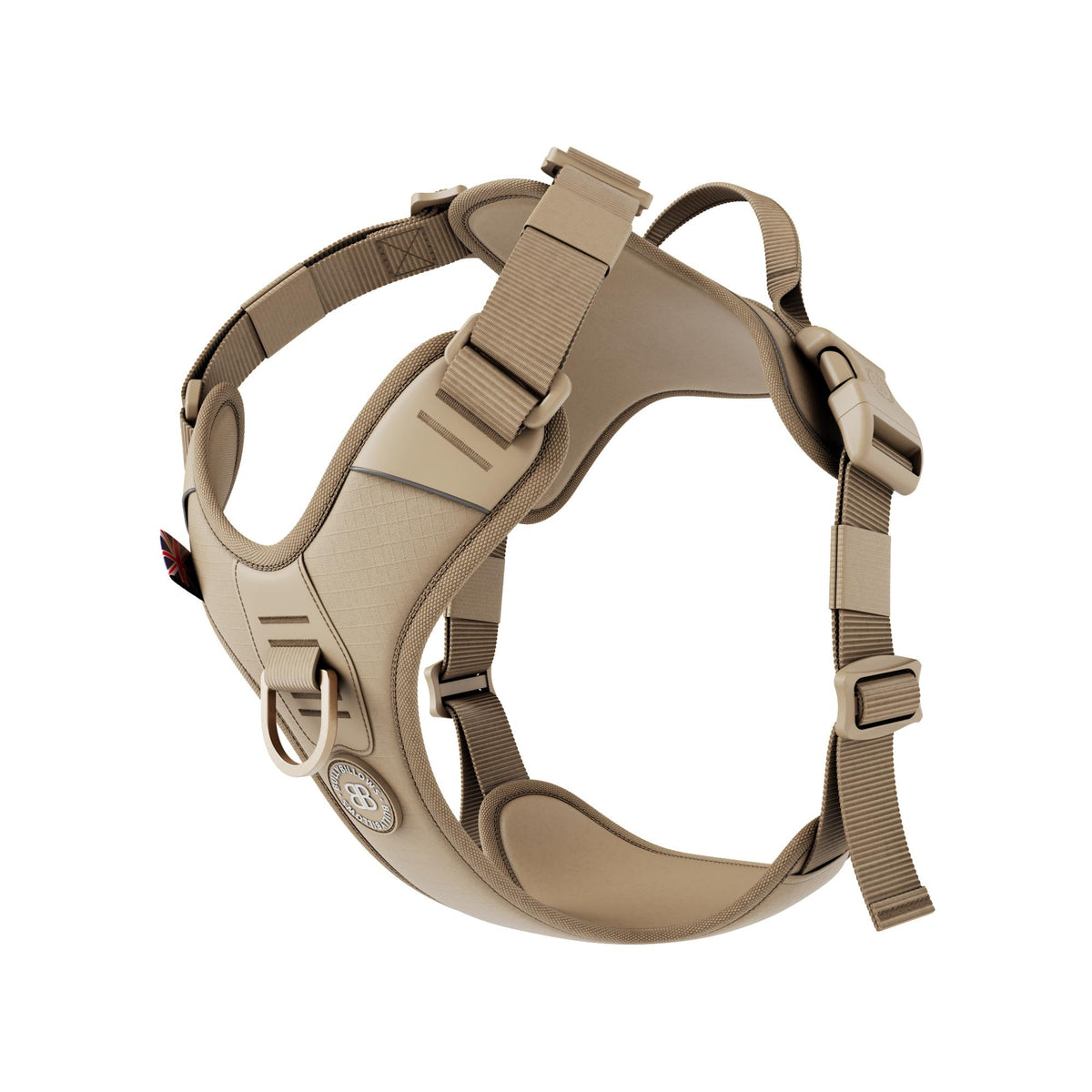 MOXEN 漠尋 犬用胸背商品照－Hurricane Harness｜颶風胸背－沙漠#顏色_沙漠