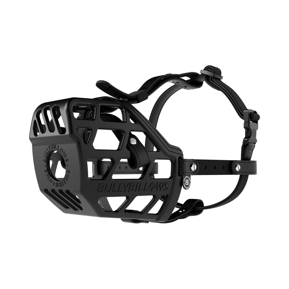 MOXEN 漠尋 犬用裝備商品照－Premium Muzzles V2｜防護口罩－黑#顏色_黑