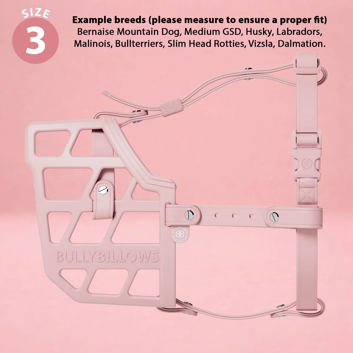 Premium Muzzles V2｜防護口罩－粉