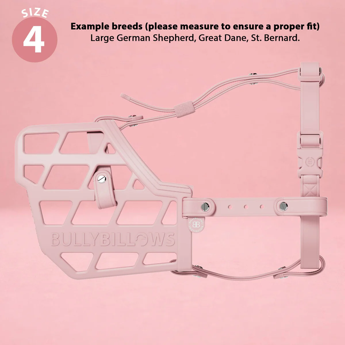 Premium Muzzles V2｜防護口罩－粉